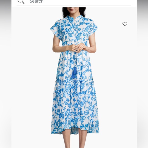 Ro’s Garden Mumi Printed Drawstring Midi-Dress - Picture 7 of 8